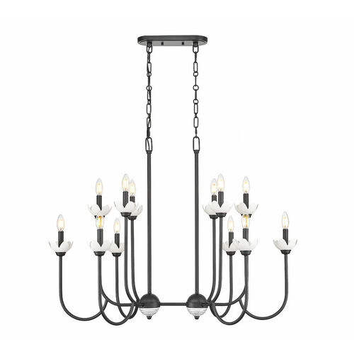 Z-Lite Allistair Matte Black Island Light