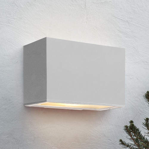 Hinkley Modern LED Outdoor Wall Light with Etched in Titanium Finish 1645TT-LED