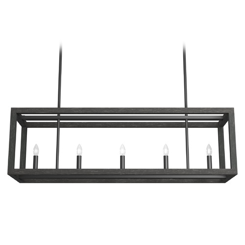 Squire Manor Matte Black Linear Light by Hunter Fan Company