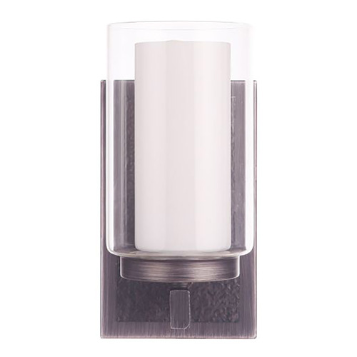 Texture Natural Iron & Vintage Iron Sconce by Craftmade Lighting