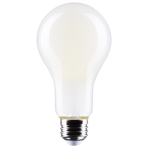 18.5W A21 E26 Base Frosted LED Light Bulb in 5000K by Satco Lighting