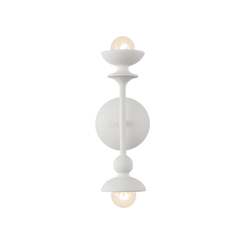 Cadence 11-Inch Wall Sconce in Antique White by Alora Lighting