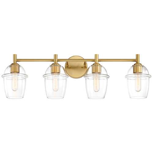 Designers Fountain Summer Jazz Brushed Gold Bathroom Light