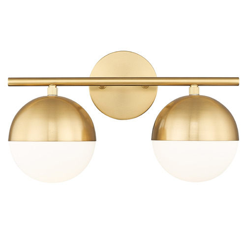 Z-Lite Realm Sphere Modern Gold Bathroom Light