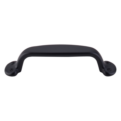 Top Knobs Hardware Modern Cabinet Pull in Flat Black Finish M532