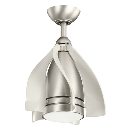 Terna 15-Inch LED Fan in Brushed Nickel by Kichler Lighting