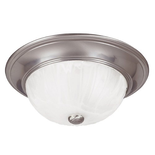 Satin Nickel Flush Mount Lightby Savoy House