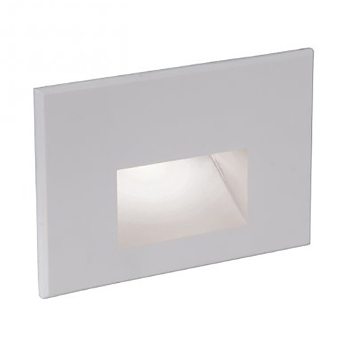 WAC Lighting Step & Wall White on Aluminum LED Recessed Step Light by WAC Lighting WL-LED101-30-WT