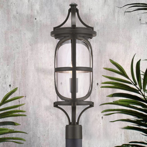Morrison Antique Bronze Post Light by Progress Lighting
