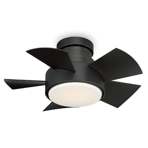 Modern Forms by WAC Lighting Vox 26-Inch LED Hugger Fan in Bronze 3500K by Modern Forms FH-W1802-26L-35-BZ