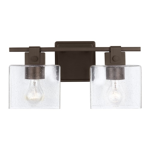 Graham 15.50-Inch Vanity Light in Oil Rubbed Bronze by Capital Lighting