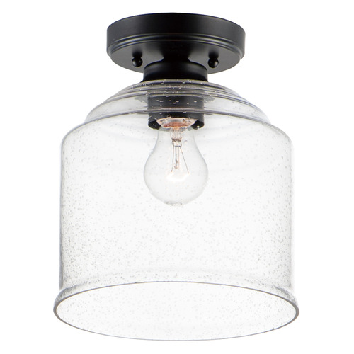 Maxim Lighting Acadia Black Semi-Flushmount Light