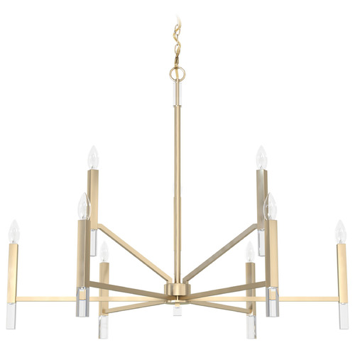 Hunter Fan Company Sunjai Alturas Gold Chandelier