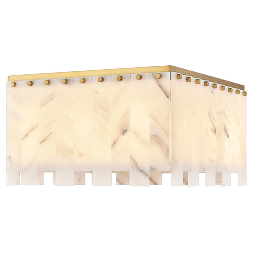 Viviana Rubbed Brass Flush Mount by Z-Lite