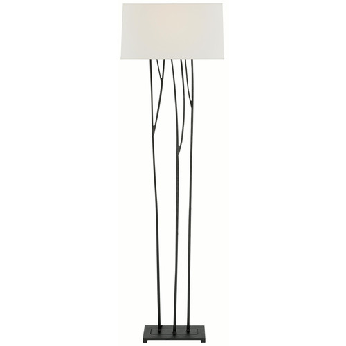 Visual Comfort Signature Collection Visual Comfort Signature Collection Aspen Blackened Rust Floor Lamp with Rectangle Shade S1050BR-L