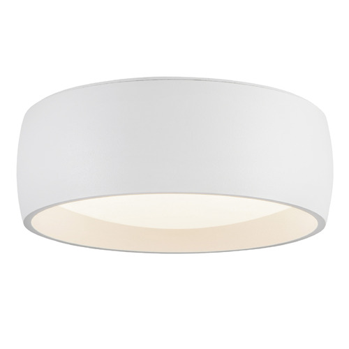 Kuzco Lighting Savile Matte White LED Flushmount Light