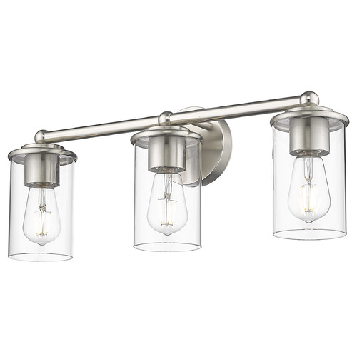 Z-Lite Thayer Brushed Nickel Bathroom Light