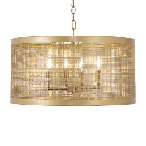 Hatcher 24-Inch 4-Light Pendant in Gold by Maxim Lighting