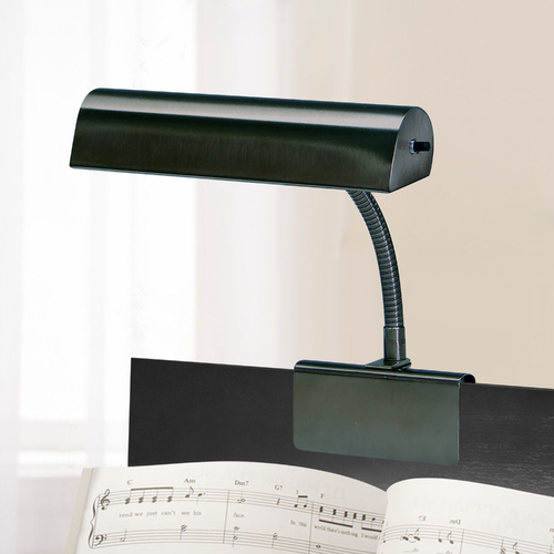 Grand Piano Clamp Lamp in Mahogany Bronze by House of Troy Lighting