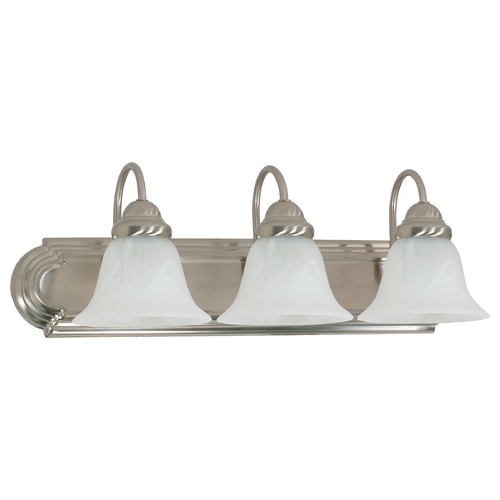 Bathroom Light in Brushed Nickel by Nuvo Lighting