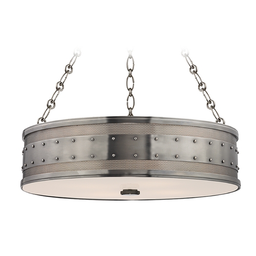 Gaines Historic Nickel Pendant by Hudson Valley Lighting