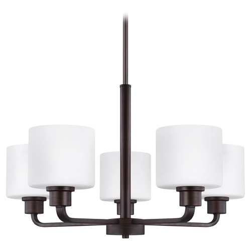 Generation Lighting Canfield Burnt Sienna Chandelier by Generation Lighting 3128805-710