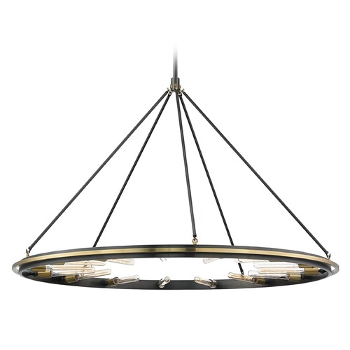 Chambers Aged Old Bronze Pendant by Hudson Valley Lighting