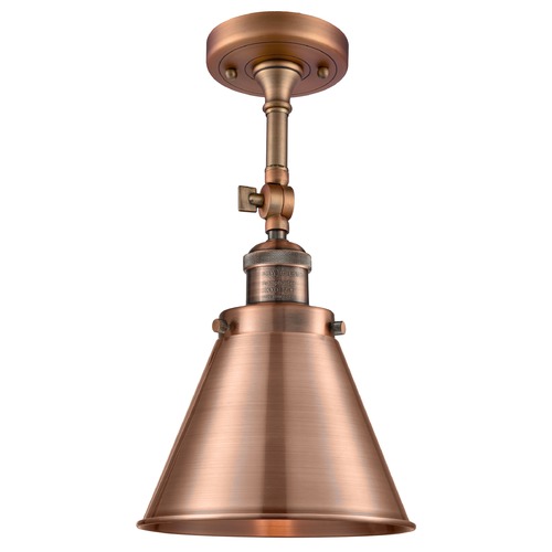 Appalachian Antique Copper Semi-Flush Mount by Innovations Lighting