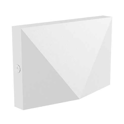 Lio 5-Inch Wide LED Exterior Step Light in White by Kuzco Lighting