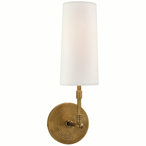 Thomas OBrien Ziyi Sconce in Brass by Visual Comfort Signature