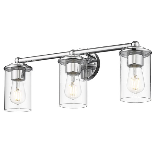 Z-Lite Thayer Chrome Bathroom Light