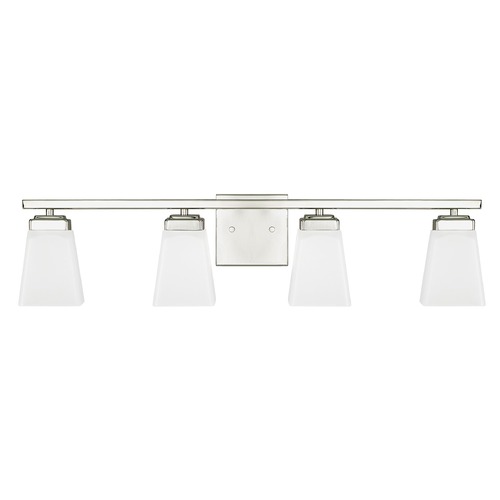 HomePlace by Capital Lighting HomePlace Lighting Baxley Polished Nickel Bathroom Light 114441PN-334