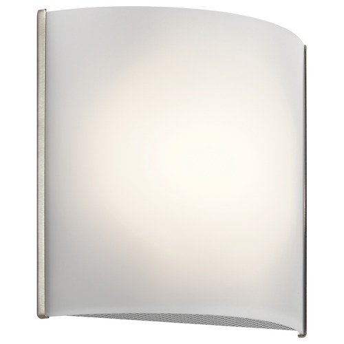 8-Inch Brushed Nickel LED Sconce by Kichler Lighting