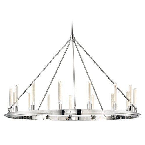 Hudson Valley Lighting Chambers Polished Nickel Pendant by Hudson Valley Lighting 2758-PN