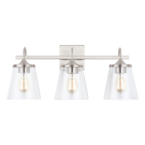 Capital Lighting Jayne 24.25-Inch Vanity Light in Brushed Nickel by Capital Lighting 139132BN-496