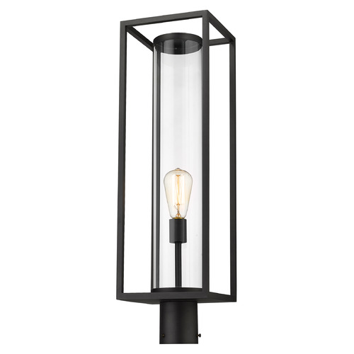 Z-Lite Dunbroch Black Post Light by Z-Lite 584PHBR-BK