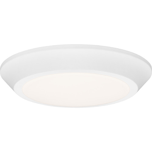 Verge 5.50-Inch LED Flush Mount in White by Quoizel Lighting