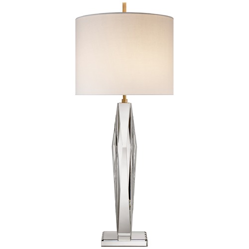 Kate Spade New York Castle Peak Lamp in Crystal by Visual Comfort Signature