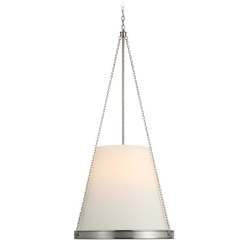 Marie Flanigan Reese 23-Inch Pendant in Nickel by Visual Comfort Signature