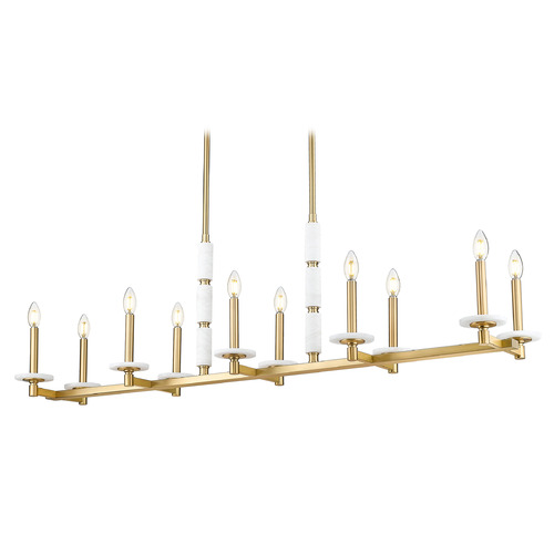 Z-Lite Kaden Modern Gold Island Light
