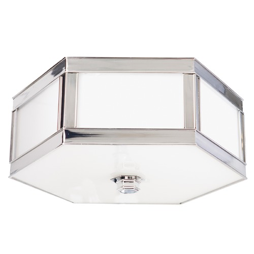 Hudson Valley Lighting Nassau Flush Mount in Polished Nickel by Hudson Valley Lighting 6416-PN