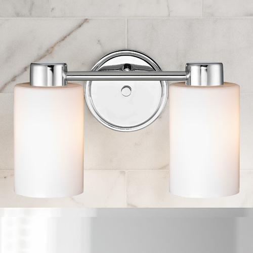 Aon Fuse Chrome Bathroom Light
