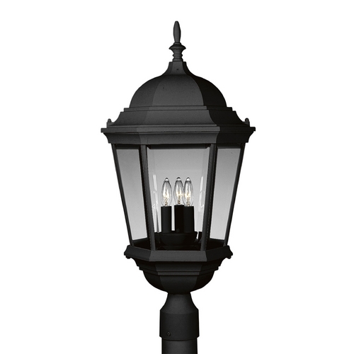 Progress Lighting Welbourne Post Light in Textured Black by Progress Lighting P5483-31