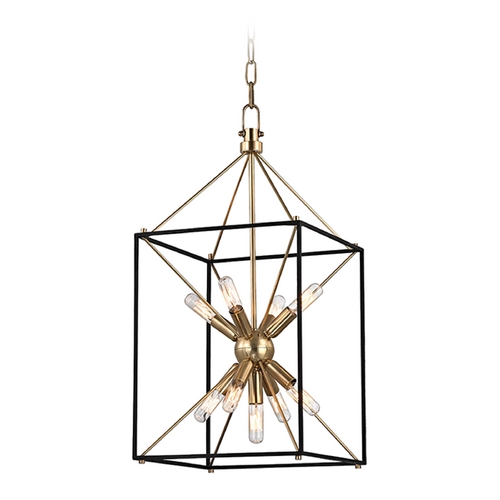 Glendale Pendant in Aged Brass by Hudson Valley Lighting