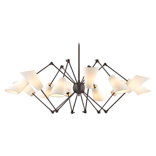 Hudson Valley Lighting Buckingham 12-Light Chandelier in Old Bronze by Hudson Valley Lighting 5312-OB