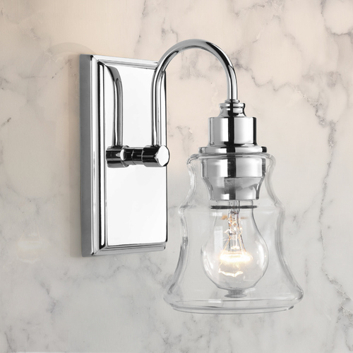 Progress Lighting Litchfield Polished Chrome Sconce by Progress Lighting P300137-015