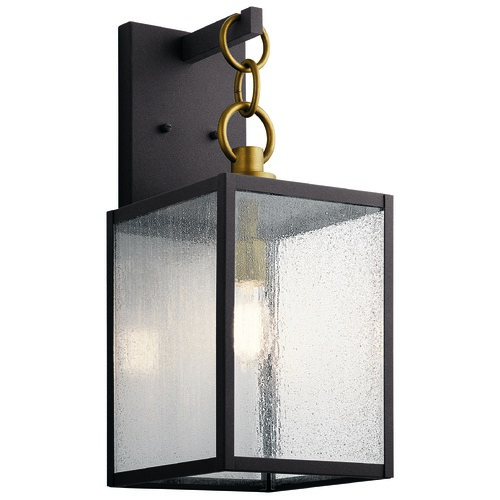 Lahden 21.75-Inch Weathered Zinc Outdoor Wall Light by Kichler Lighting