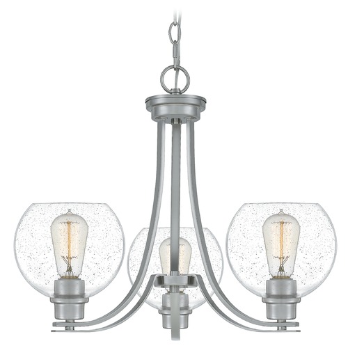 Quoizel Lighting Pruitt Brushed Nickel Chandelier by Quoizel Lighting PRUS5022BN