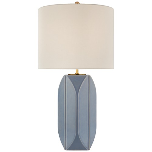 Kate Spade New York Carmilla Lamp in Polar Blue by Visual Comfort Signature