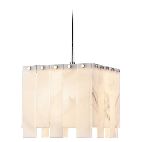 Z-Lite Viviana Polished Nickel Pendant by Z-Lite 345P12-PN